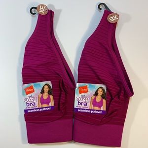 ❗️BUNDLE ❗️Hanes Women’s Get Cozy Bra